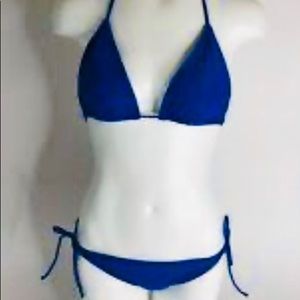 Blue bathing suit